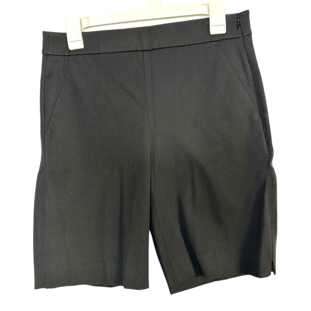 J.Crew Slim bermuda short in bi-stretch cotton black Size 4‎ new with tags